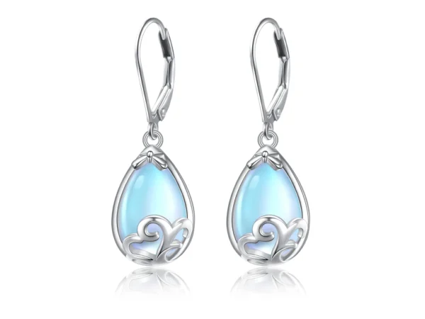Buy 925 Silver Wholesale Earrings MOONSTONE