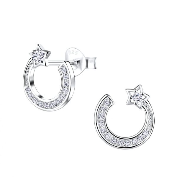 Buy 925 Silver Wholesale Star Stud Earrings