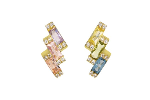 Buy Brass Wholesale Mix Zirconitas Earring