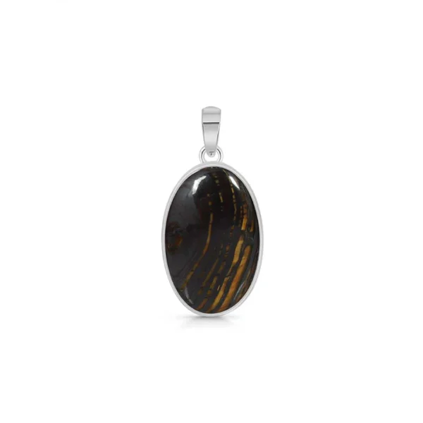 Buy Brass Wholesale Iron Tiger Eye Pendant-AN184