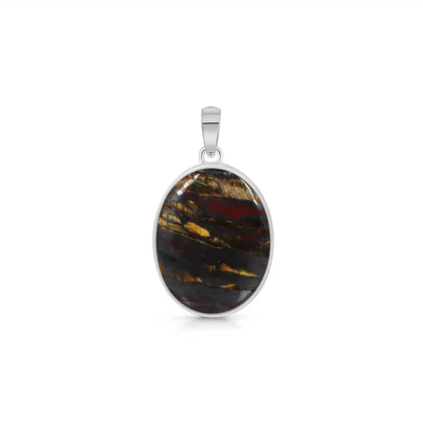 Buy Brass Wholesale Iron Tiger Eye Pendant-AN180