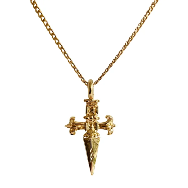 Buy Brass Wholesale Protectus Cross Necklace