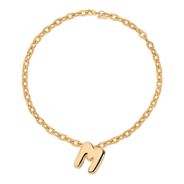 Buy Brass Wholesale Bubble Letter Necklace