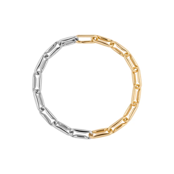 Buy Brass Wholesale Two Tone Lexington Necklace