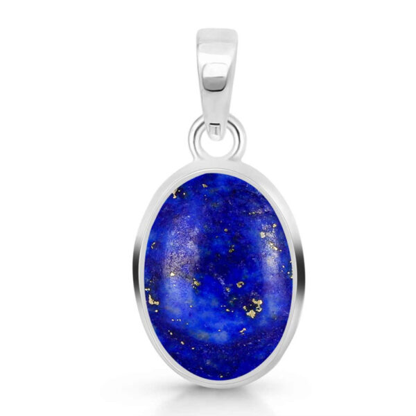 Buy Silver Plated Brass Wholesale Lapis Pendant