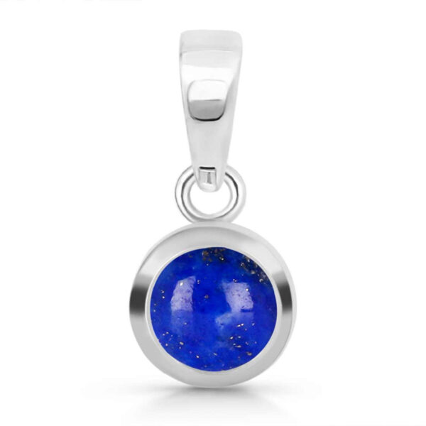 Buy Silver Plated Brass Wholesale Lapis Pendant