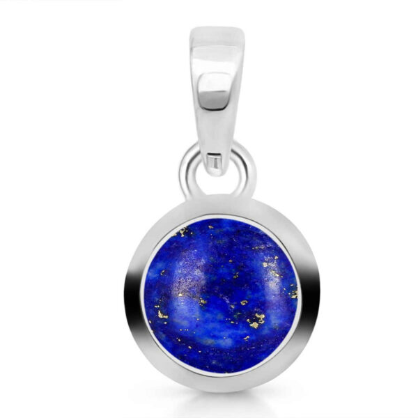 Buy Silver Plated Brass Wholesale Lapis Pendant