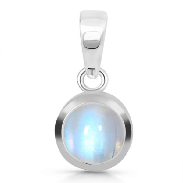 Buy Silver Plated Brass Wholesale Moonstone Pendant