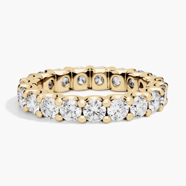 Luna Diamond Eternity Ring In 14K Yellow Gold