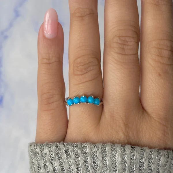 Turquoise Ring-(GEM-R-013)