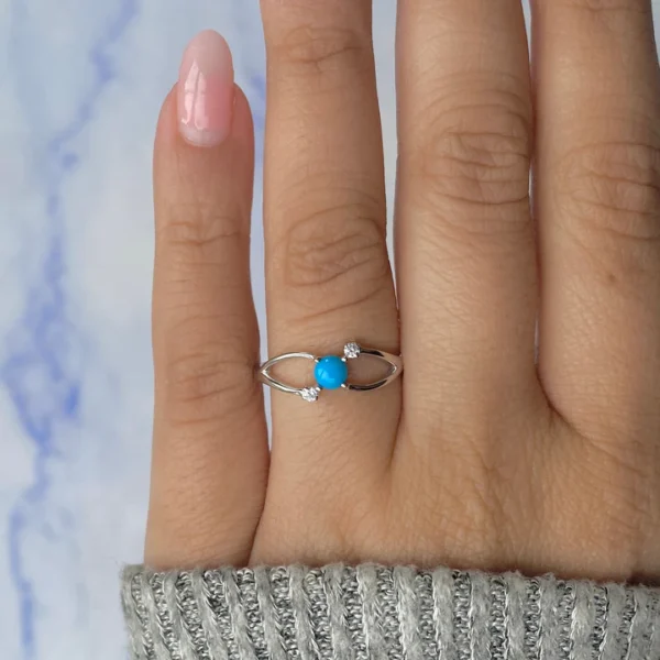 Turquoise Ring-(GEM-R-010)