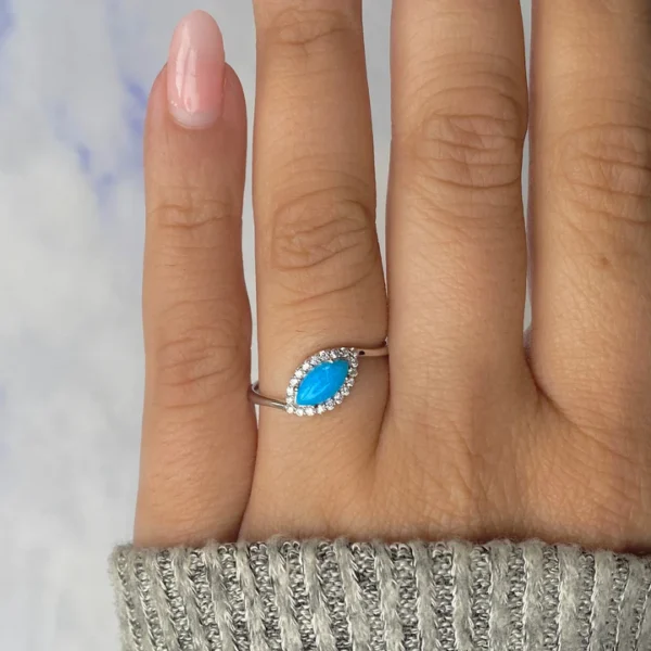 Turquoise Ring-(GEM-R-07)