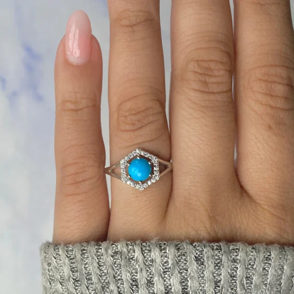 Turquoise Ring-(GEM-R-05)