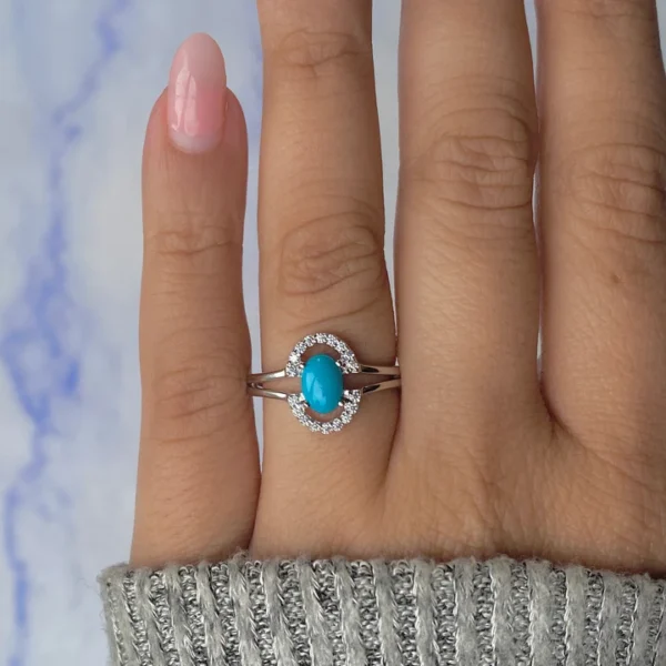 Turquoise Ring-(GEM-R-04)