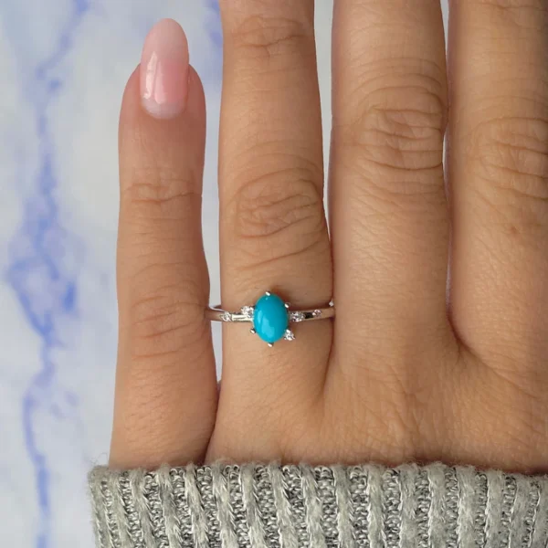 Turquoise Ring-(GEM-R-01)