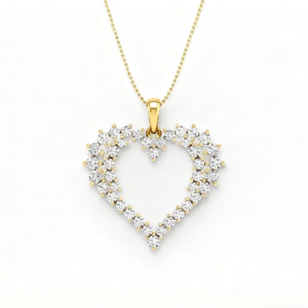 Heart Shaped Pendant Necklace