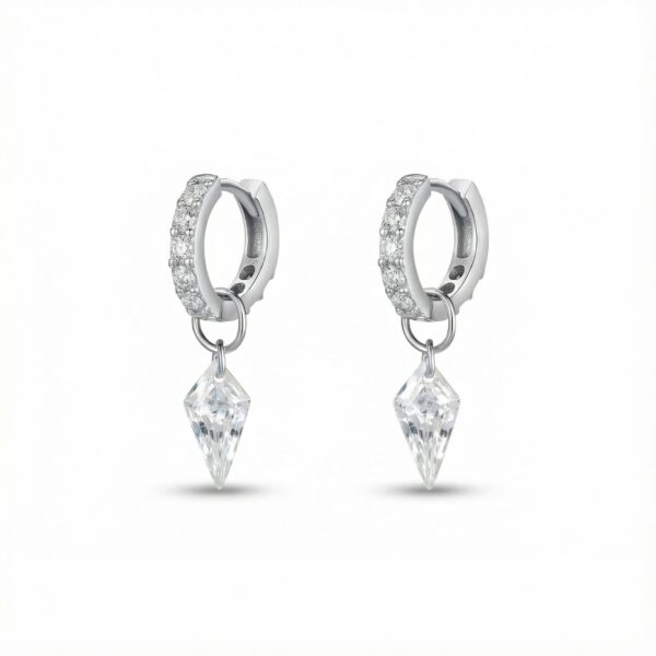 Kite Cut Drop Earrings