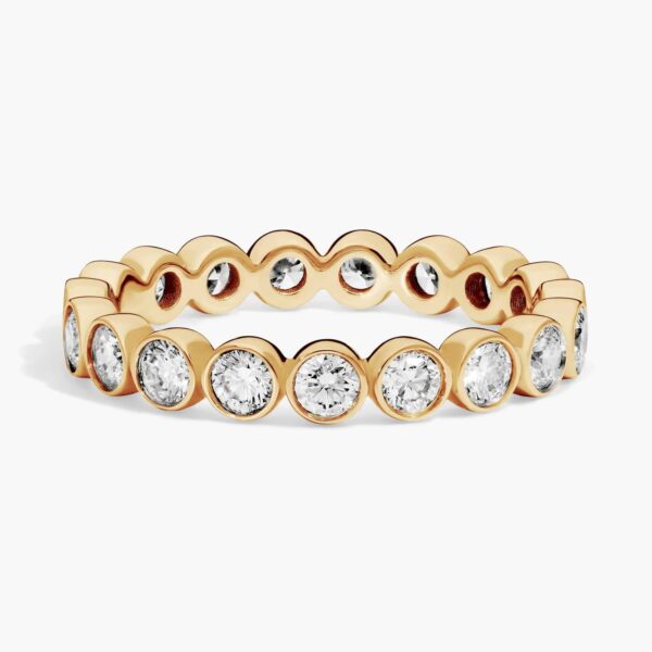 Bezel-Set Diamond Eternity Ring (1 ct. tw.)