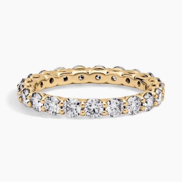 Low Dome Basket Lab-Grown Diamond Eternity Ring  (2 Ct. tw. - F-G / VS2-SI1)