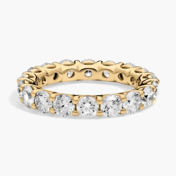 Low Dome Basket Lab-Grown Diamond Eternity Ring (3 Ct. tw. - F-G / VS2-SI1)