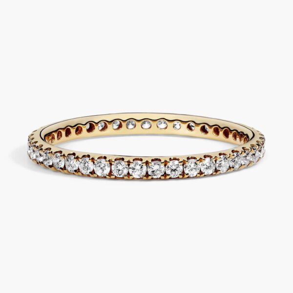 Riviera Pavé Lab-Grown Diamond Eternity Ring (1/2 Ct. tw. - F-G / VS2-SI1)
