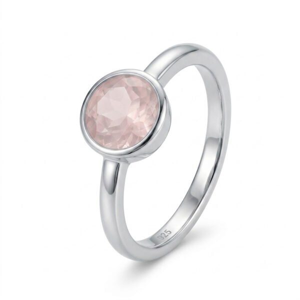 Rose Quartz Ring-RQ012