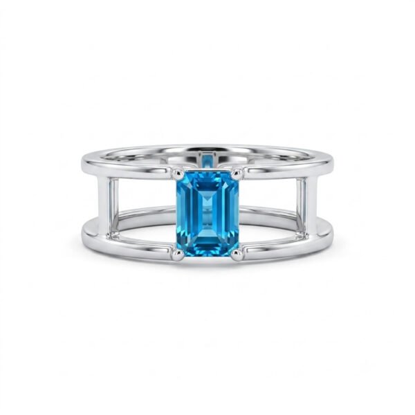 London Blue Topaz Ring-LBT013