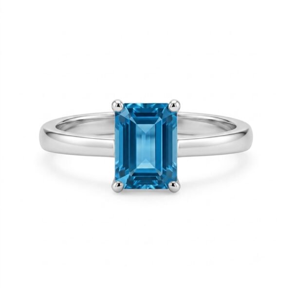 London Blue Topaz Ring-LBT016