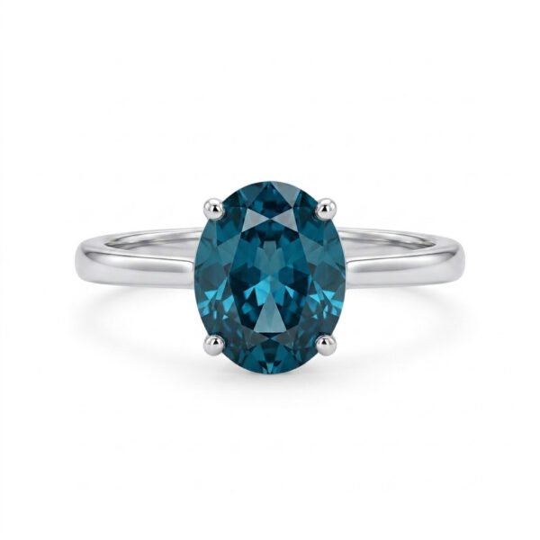 London Blue Topaz Ring-LBT017