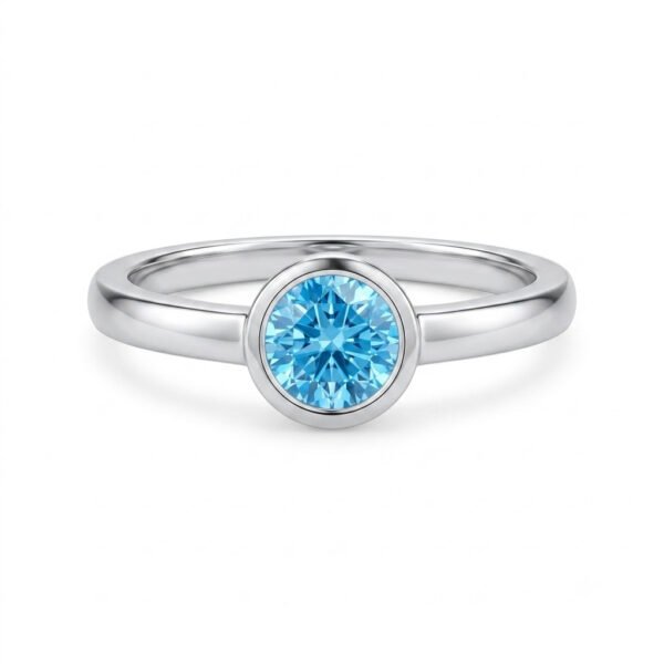 London Blue Topaz Ring-LBT019