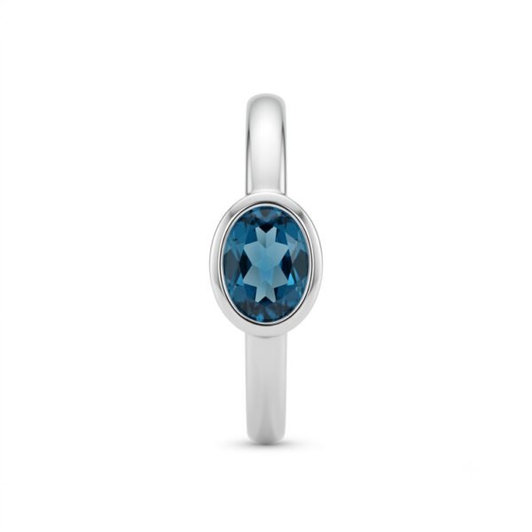 London Blue Topaz Ring-LBT020