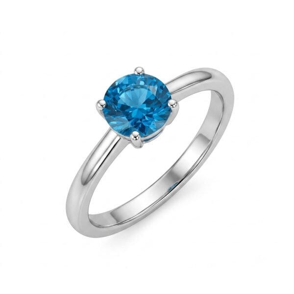 London Blue Topaz Ring-LBT022