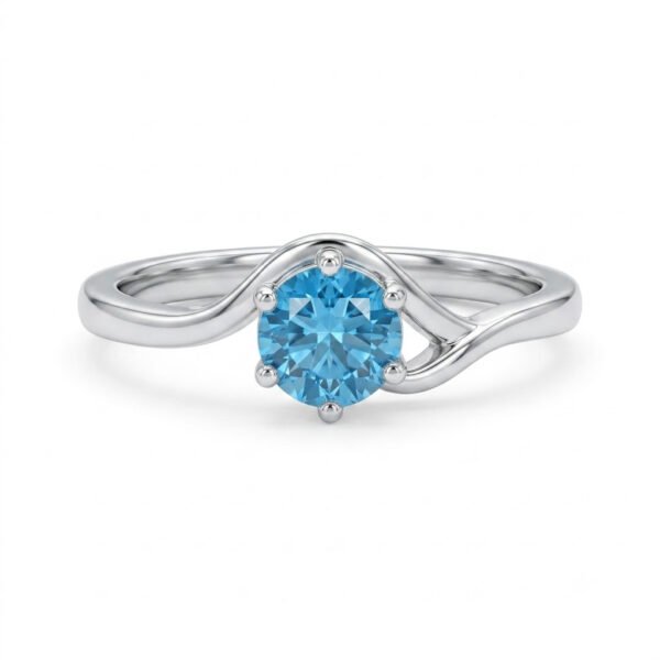 London Blue Topaz Ring-LBT023