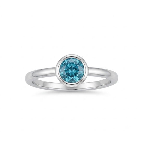 London Blue Topaz Ring-LBT024