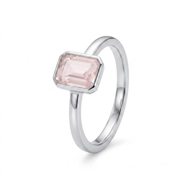 Rose Quartz Ring-RQ003