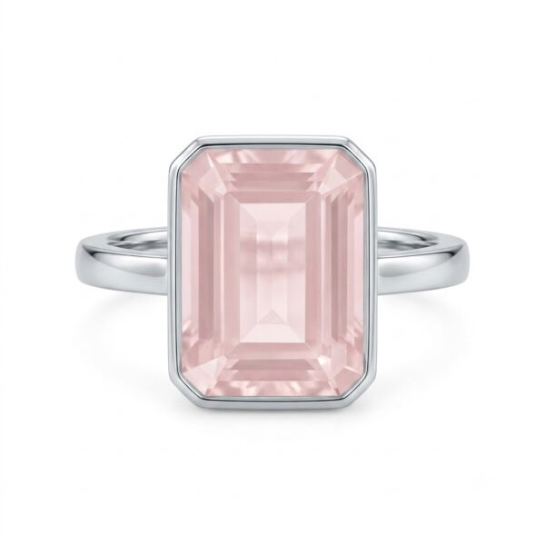 Rose Quartz Ring-RQ005