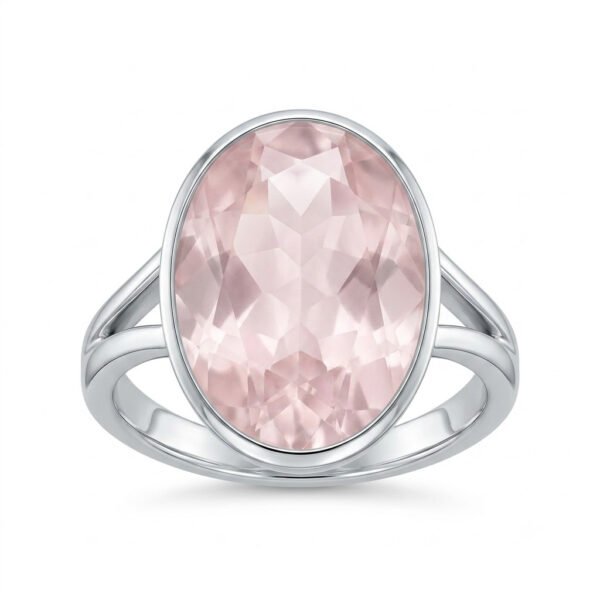 Rose Quartz Ring-RQ006