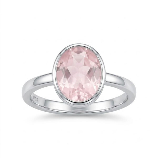Rose Quartz Ring-RQ007