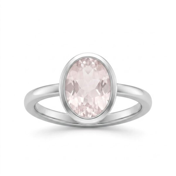 Rose Quartz Ring-RQ008