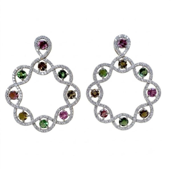 Tourmaline Earrings-TE015