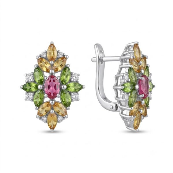 Tourmaline Earrings-TE009