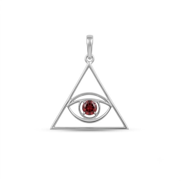 Garnet Illuminati Pendant - GIP - 004